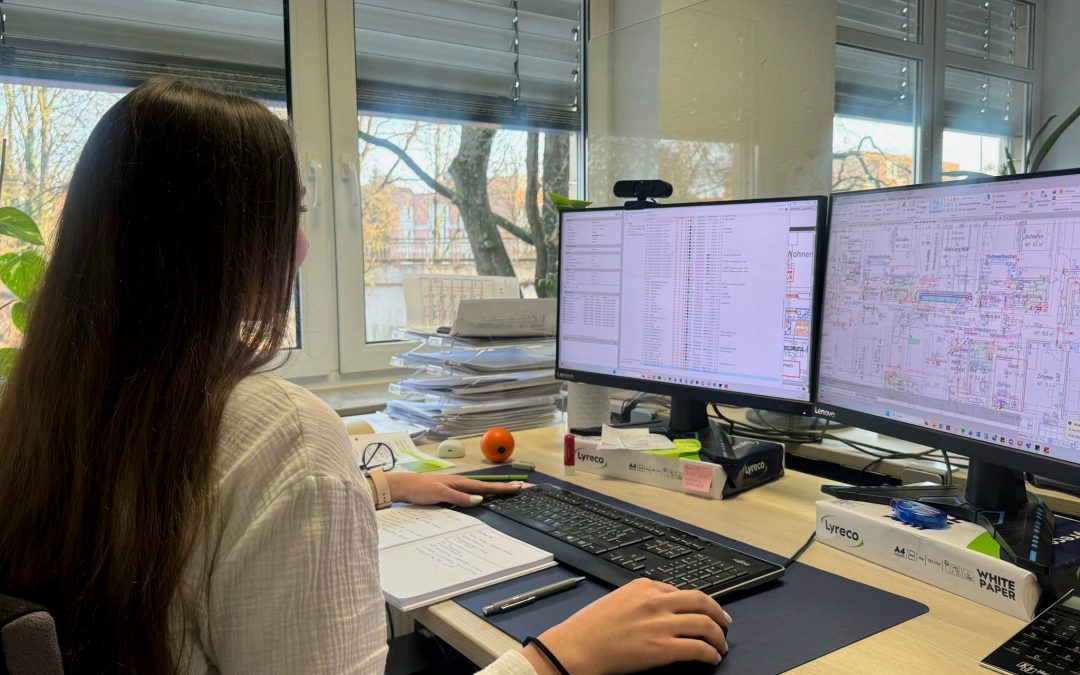 4 Fragen an: Alice Dickmann, Azubi zur Technischen Systemplanerin